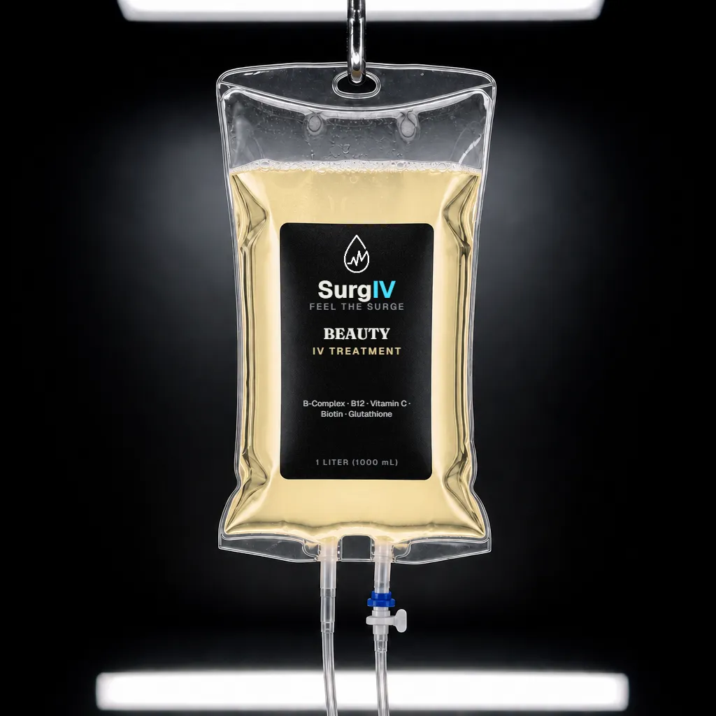 Beauty IV treatment bag