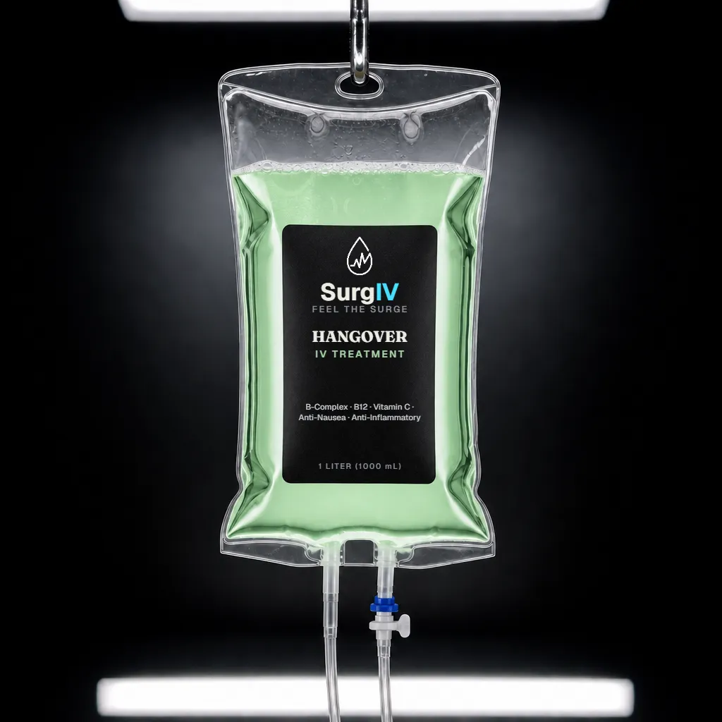 Hangover IV treatment bag