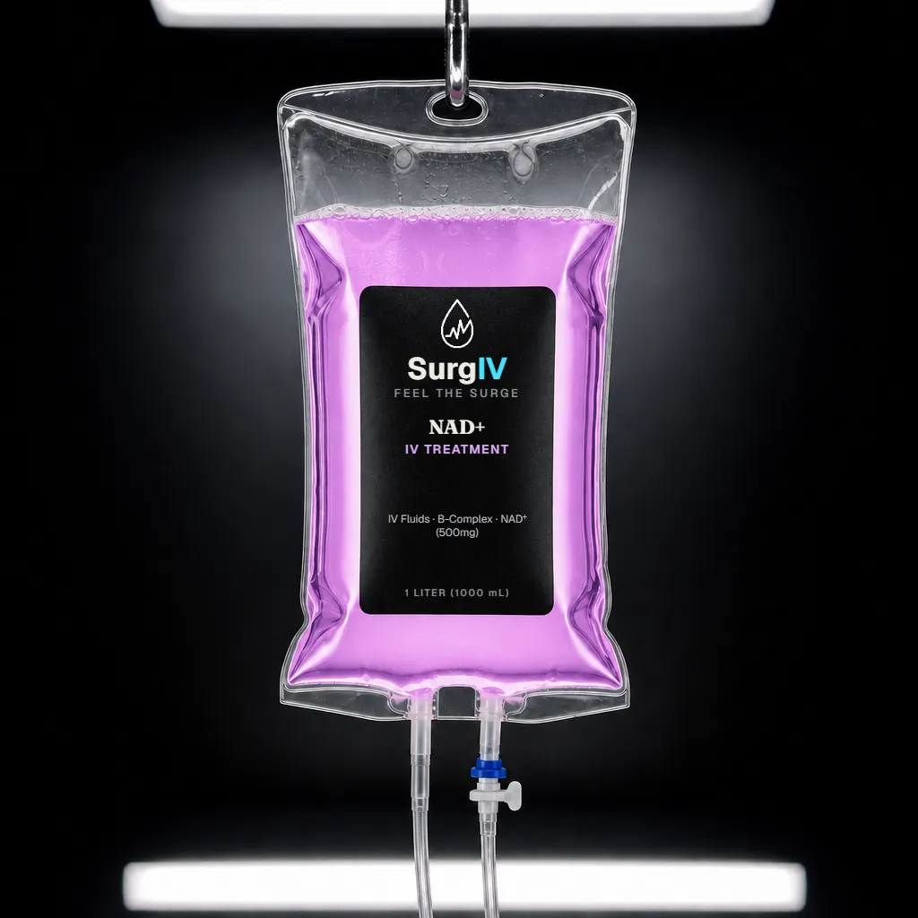 NAD+ IV treatment bag