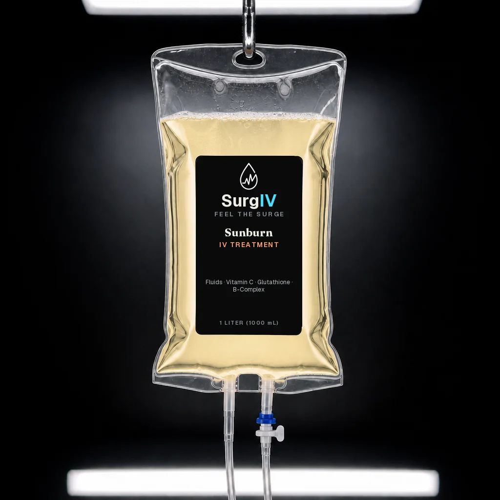 Sunburn IV treatment bag