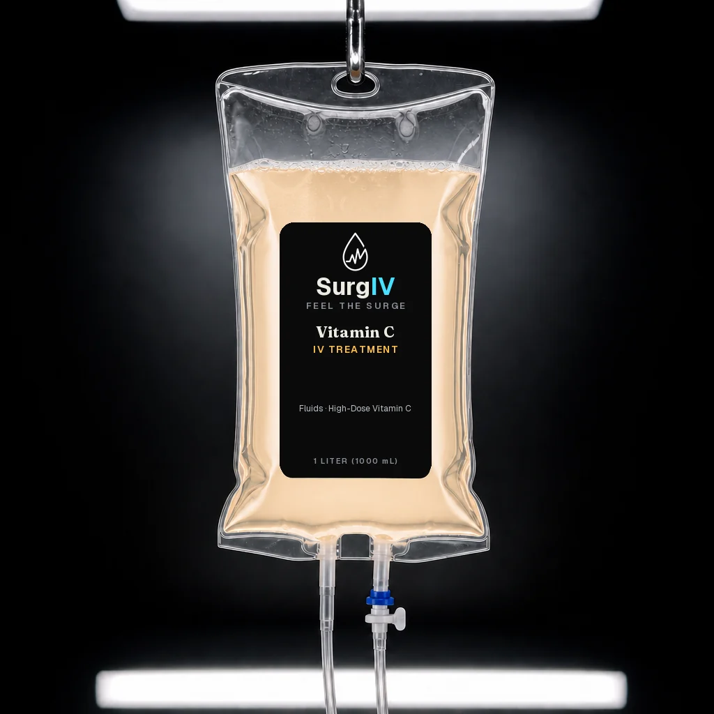 Vitamin C IV treatment bag